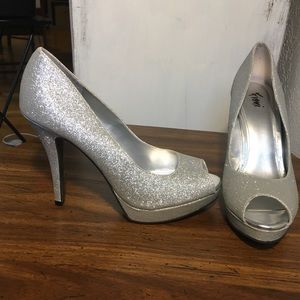 Silver Fioni Heels (only worn for photos!)